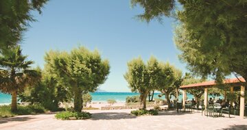 Euro Village Achilleas - bar a pláž - letecky zájazd CK Turancar - Mastichari, Kos