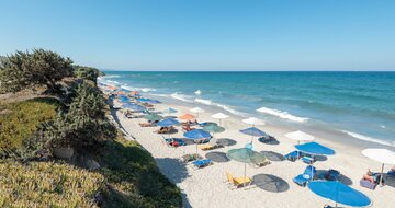 Euro Village Achilleas - pláž - letecky zájazd CK Turancar - Mastichari, Kos