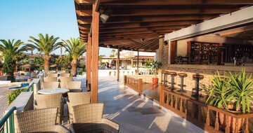 Euro Village Achilleas - bar s terasou - letecky zájazd CK Turancar - Mastichari, Kos