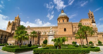 Poznávací zájazd s kombinovanou dopravou Taliansko Sicília, Palermo, katedrála 