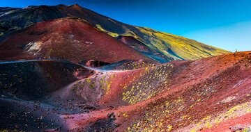 CK Turancar, Letecký poznávací zájazd, Sicília a Liparské ostrovy, Etna