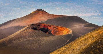 CK Turancar, Letecký poznávací zájazd, Sicília a Liparské ostrovy, Etna