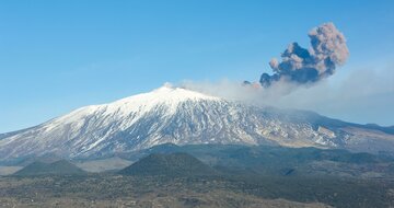 CK Turancar, Letecký poznávací zájazd, Sicília a Liparské ostrovy, Etna