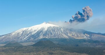 CK Turancar, Letecký poznávací zájazd, Sicília, Etna