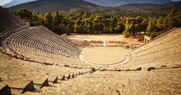 Letecký poznávací zájazd, Veľký okruh Gréckom, Epidavros