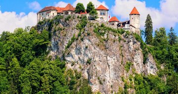 Autobusový poznávací zájazd, Slovinsko a Plitvické jazerá, Bled, Bledský hrad