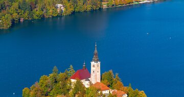 Autobusový poznávací zájazd, Slovinsko a Plitvické jazerá, Bled, Bledské jazero