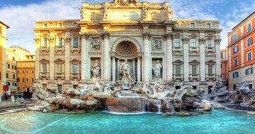 Autobusový poznávací zájazd, Rím, Fontana di Trevi