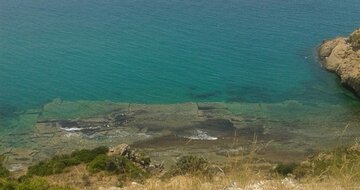 Hotel Asterias - promenáda z Limenarie do Potosu -výhľad - letecký zájazd CK Turancar (Thasos Limenria)