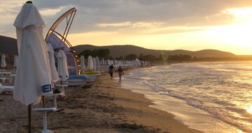 Laguna Beach - pláž - letecká a autobusový zájazd CK Turancar - Bulharsko, Sozopol