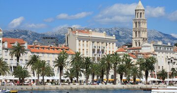 hotel Brzet - mesto Split - autobusový zájazd CK Turancar - Chorvátsko - Omiš