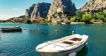 hotel Brzet - mesto Omiš - autobusový zájazd CK Turancar - Chorvátsko - Omiš