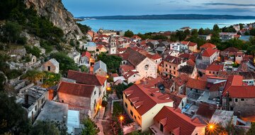 hotel Brzet - mesto - autobusový zájazd CK Turancar - Chorvátsko - Omiš