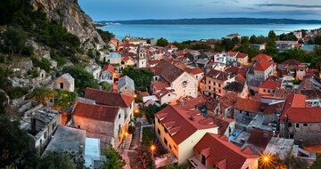 hotel Brzet - mesto Omiš - autobusový zájazd CK Turancar - Chorvátsko, Omiš