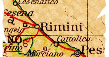 Hotel Bel Mare Rimini  Taliansko - zájazdy individuálnou dopravou CK TURANCAR - mapa