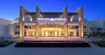 Hotel Princess Andriana - vstup do hotela - letecký zájazd CK Turancar (Rodos, Kiotari)
