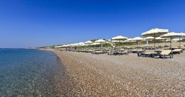 Hotel Princess Andriana - vstup do mora - letecký zájazd CK Turancar (Rodos, Kiotari)