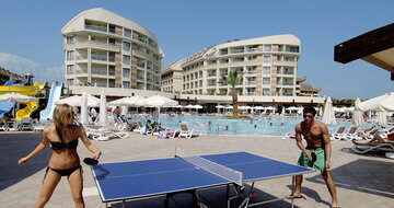 Hotel Seamelia Beach Resort Hotel & Spa - hotelový areál - letecký zájazd CK Turancar - Turecko, Evrenseki