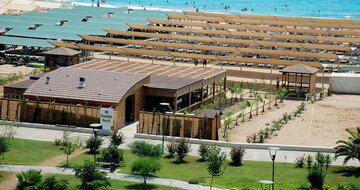 Hotel Seamelia Beach Resort Hotel & Spa - pláž - letecký zájazd CK Turancar - Turecko, Evrenseki