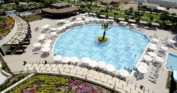 Hotel Seamelia Beach Resort Hotel & Spa - hotelový areál - letecký zájazd CK Turancar - Turecko, Evrenseki