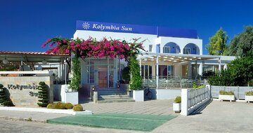 Hotel Kolymbia Sun - vstup do hotela - letecký zájazd CK Turancar (Rodos, Kolymbia)
