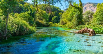 CK Turancar, letecký poznávací zájazd, Albánsko, Syri i Kalter - Blue Eye Spring