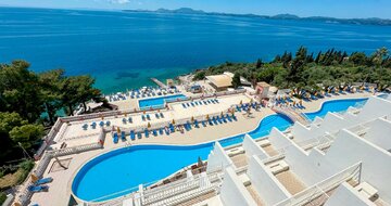 Hotel Sunshine Club - bazén - letecký zájazd CK Turancar - Korfu, Nissaki