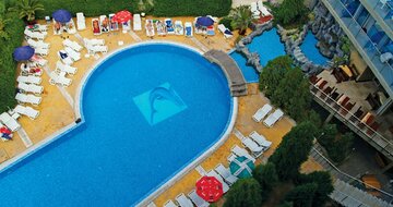 Hotel Kamenec Kiten - bazén- zájazd leteckou dopravou CK Turancar-Bulharsko - Kiten