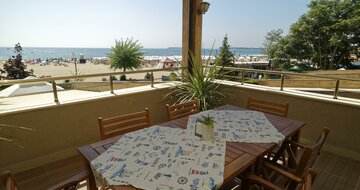 Hotel Bellevue Beach , Bulharsko,vonkajšie sedenie, letecký a autokarový zájazd Slnečné pobrežie