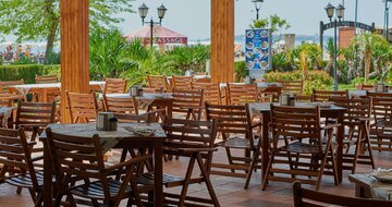 Sentido Bellevue Beach - terasa - letecký a autobusový zájazd - Bulharsko, Slnečné pobrežie