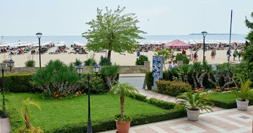Hotel Bellevue Beach , Bulharsko, pláž, letecký a autokarový zájazd Slnečné pobrežie