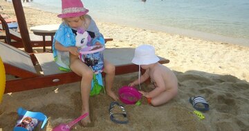 Potos Sun pláž Potos - letecký zájazd CK Turancar (Thassos Potos )