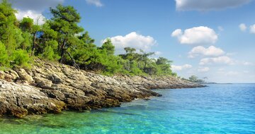Potos Sun pláž - letecý zájazd CK Turacnar (Thassos Potos)