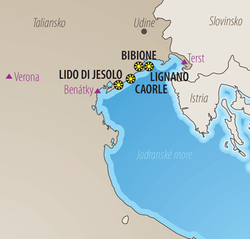 Apartmány Adriatico google map