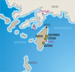 Hotel Kolymbia Star google map