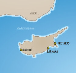 Hotel Tsokkos Protaras Beach google map