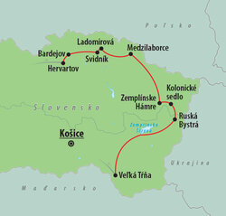 Putovanie východným Slovenskom