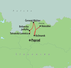 Vysoké Tatry a severný Spiš