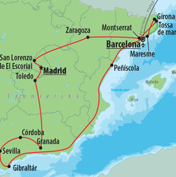 Cesta španielskym kráľovstvom