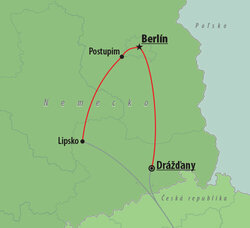 Berlín a Drážďany